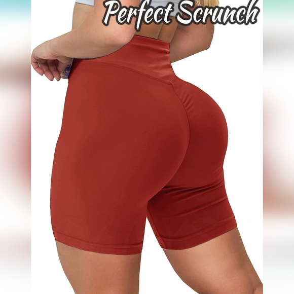 Danysu Snatched Waist Crossover Shorts and Top Workout Gym 2 pcs - Picture 9 of 12